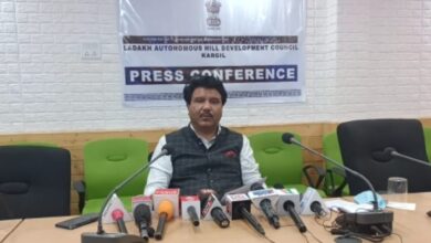 Photo of CEC Kargil holds press conference