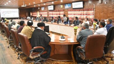 Photo of NH-301 construction works: DC Santosh Sukhadeve convenes meeting with officers of NHIDCL, public representatives