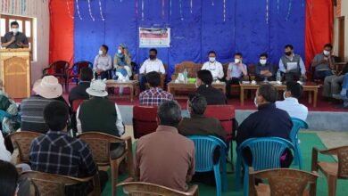 Photo of CEC Gyalson visits Chuchot Constituency