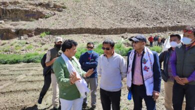 Photo of Union Minister of State for Agriculture and Farmers Welfare Kailash Choudhary visits Zanskar   