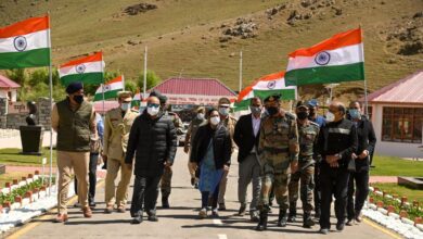 Photo of LG Mathur listens to issues, grievances of people at Drass