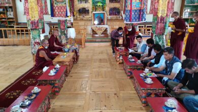 Photo of CEC Tashi Gyalson visits Tibetan refugee settlements in Leh