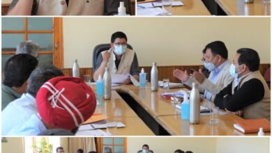 Photo of CEC Tashi Gyalson reviews status of JJM in Leh district   