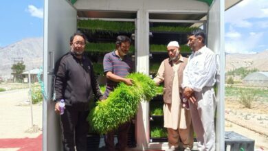 Photo of KVK Kargil organizes Technology Demonstration Day, inauguration of hydroponic fodder production system