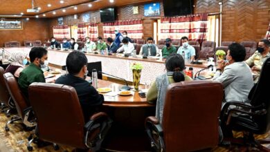 Photo of Secretary Labour and Employment Ladakh convenes officers meeting at Kargil