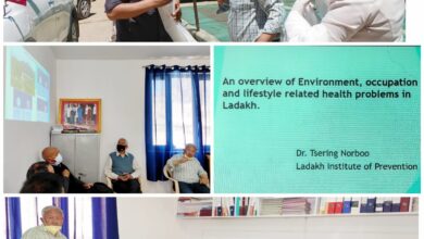 Photo of CEC Tashi Gyalson visits Ladakh Institute of Prevention