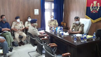 Photo of DIG U-R Range Reviews Security of Shri Mata Vaishno Devi Shrine Katra