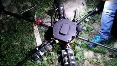 Photo of Jammu and Kashmir Police shoots down drone in Akhnoor, recovers 5 kg IED   