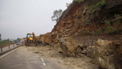 Photo of Sgr-Jmu highway closed after fresh landslide