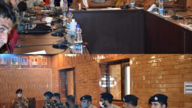 Photo of DIG NKR Baramulla chairs joint security review meeting