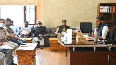 Photo of DC Kargil reviews Muharram arrangements