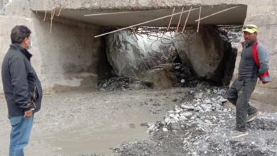 Photo of Post flash flood situation: SDM Dorjay takes stock of restoration of irrigation khuls, roads, water supply schemes in Zanskar Sub Division