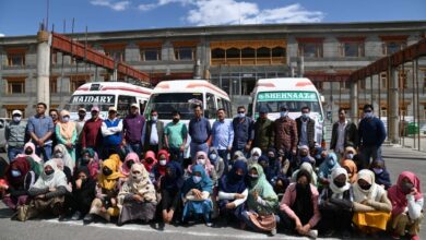 Photo of EC Tashi flags off exposure tour of progressive farmers to Leh