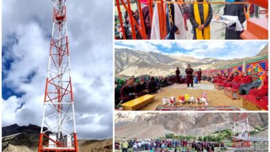 Photo of CEC, MP inaugurate mobile tower, dedicates it to villagers of Lingshed, Yulchung and Igoo 