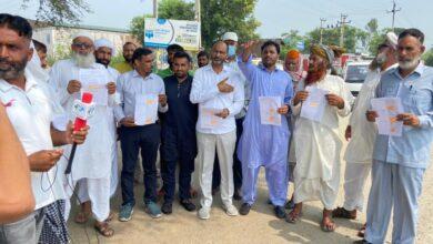 Photo of Apni Party ST Wing holds protest against Kathua administration