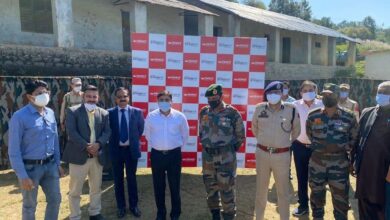 Photo of Prince Pipes distributes Storefit Water Tanks to villages along LoC