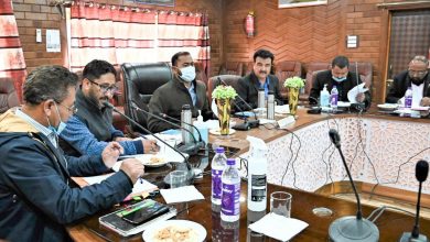 Photo of DC Kargil chairs District Capex Budget review meeting