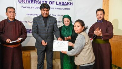 Photo of Faculty Development Programme by UoL concludes at Kargil