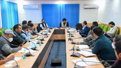 Photo of CEC Feroz Khan, DC Santosh Sukhadeve review pace of progress achieved on JJM works in Kargil