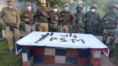 Photo of TERRORIST HIDEOUT BUSTED, ARMS & AMMUNITION RECOVERED: REASI POLICE