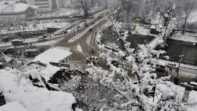 Photo of Kashmir parts receive season’s first snowfall, widespread rains lash plains