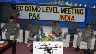 Photo of BSF officials lodge strong protest over drone activity on IB with Pak rangers