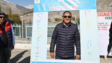 Photo of National River Festival: ADC Kargil launches signature campaign, selfie point