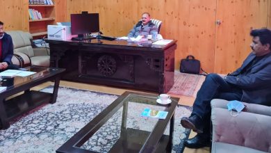 Photo of CEC Feroz Khan calls on Principal Secretary Planning, Divisional Commissioner Ladakh,  Secretary Power Ladakh