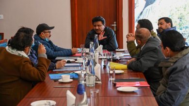 Photo of CEC Feroz Khan chairs RKS meeting of District Hospital Kargil