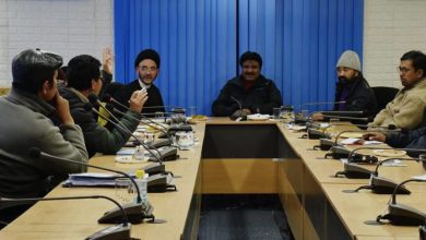 Photo of CEC Feroz Khan chairs meeting regarding Tourism Vision Document for Ladakh