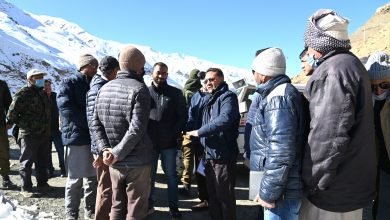 Photo of DC Kargil visits Barsoo Block, takes stock of developmental works