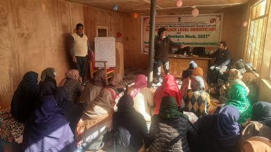 Photo of District Level Monitoring Team of Health Department Kargil monitors National Newborn Week, 2021 activities at Tai Suru