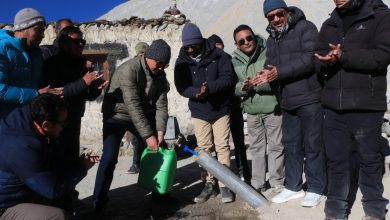 Photo of CEC, EC Changthang and DC Leh visit Tangtse & Chushul constituencies