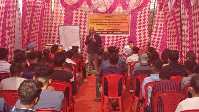 Photo of SSP Mohan Lal delivers guest lectures to civil service and SI aspirants at Jourian