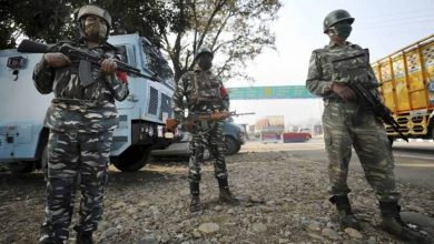 Photo of Three JeM militants killed in overnight Budgam encounter