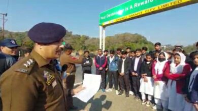 Photo of Traffic Police City Jammu Awares the NSS Cadets regarding Traffic Rules & Regulations