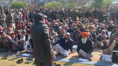 Photo of Apni Party holds protest against retrieval of State-land from poor people in Poonch