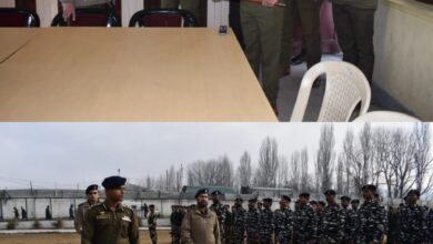 Photo of SSP Baramulla visits District Police Lines