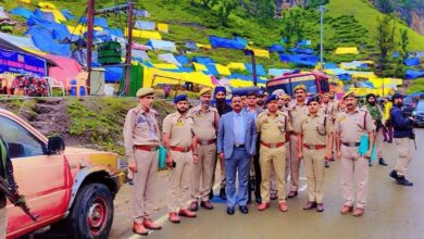 Photo of Alok Kumar-IPS ADGP Director Fire and Emergency Services Visits Chandanwari takes stock of Fire Safety arrangements, appreciates jawans