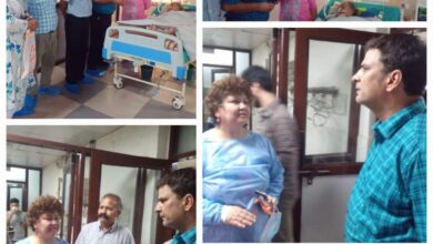 Photo of BJP Health and Medical Cell Convener J&K Puneet Mahajan, others visit GMC