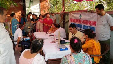 Photo of Sanjeevani Medical Services Centre Holds Free Medical Camp in Purkhoo Camp, Jammu