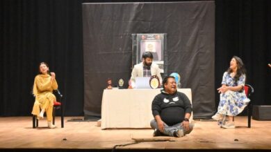 Photo of Ravinder Sharma’s satirical masterpiece Chitta Singh mesmerizes audience at 13th Natyam National Theater Festival, Bathinda, Punjab