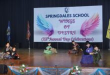 Photo of Springdales Students Soar on ‘Wings of Desire’ at Annual Day