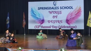 Photo of Springdales Students Soar on ‘Wings of Desire’ at Annual Day