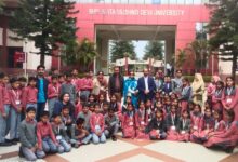 Photo of PM Shri Government Girls Middle School Jindrah Organizes Exposure Visit to Shri Mata Vaishno Devi University