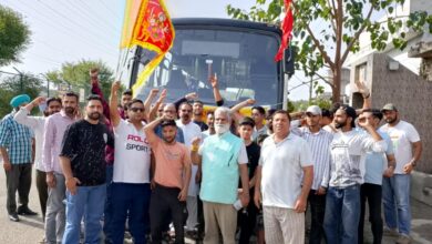 Photo of Advance Volunteer Team Dispatched for Kheer Bhawani Yatra Preparations