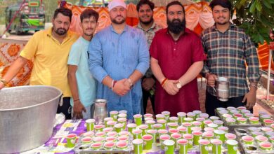 Photo of Kashmiri Pandit Youth Organize Milk and Roohafza Chabeel on Nirjala Ekadashi in Jammu