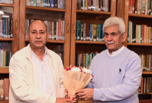 Photo of JDU President Meets LG, Urges Action on PM Package and Migrant Camp Issues