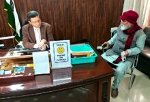 Photo of Apni Party Leader M.K. Yogi Takes Up Migrant Issues with Relief Commissioner