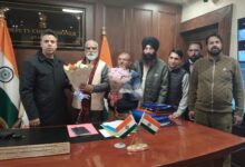 Photo of M.K. Yogi Calls on New Anantnag Deputy Commissioner, Discusses Key Public Issues